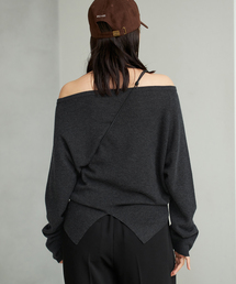 plage（プラージュ）の「Off shoulder slit ニット（ニット/セーター