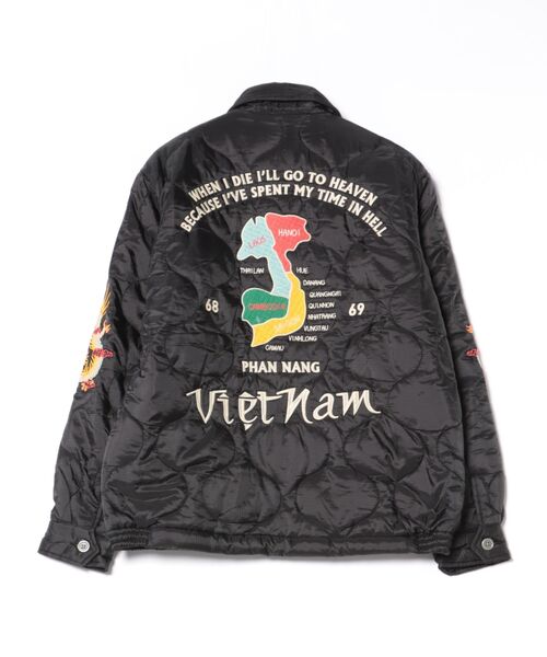 セール】HOUSTON / NYLON VIETNAM JACKET TIGER/MAP/ 51511 / 51512