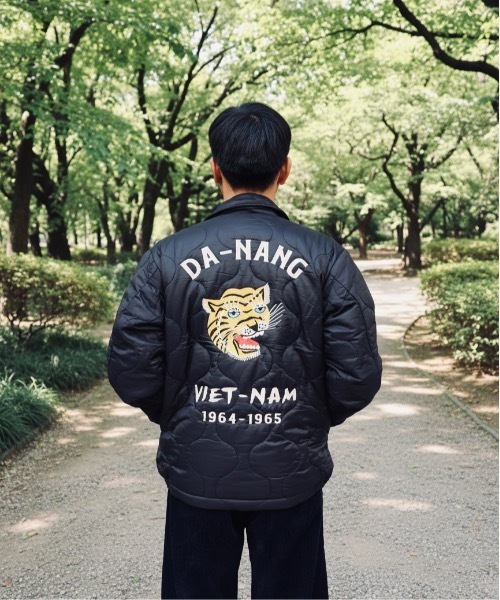 HOUSTON / NYLON VIETNAM JACKET TIGER/MAP/ 51511 / 51512