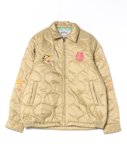 HOUSTON(ヒューストン)の「HOUSTON / NYLON VIETNAM JACKET TIGER/MAP/ 51511 / 51512(スカジャン・メンズ・グリーン系その他/ブラック系その他/ブラック/オリーブ・X-LARGE/LARGE)」の16枚目の写真