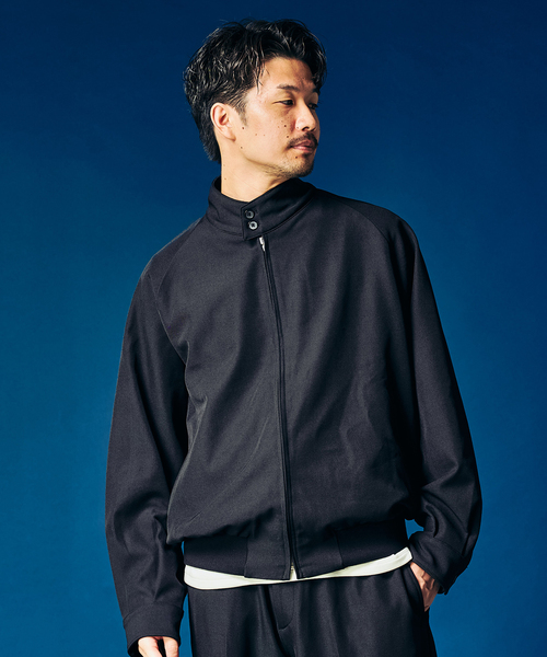 417 EDIFICE(フォーワンセブンエディフィス)の「”4WAYストレッチ” ハリントンジャケット(その他アウター・メンズ・ブラック/カーキ/ブラウン・SMALL/MEDIUM/LARGE)」の10枚目の写真