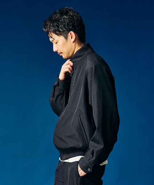 417 EDIFICE(フォーワンセブンエディフィス)の「”4WAYストレッチ” ハリントンジャケット(その他アウター・メンズ・ブラック/カーキ/ブラウン・SMALL/MEDIUM/LARGE)」の11枚目の写真