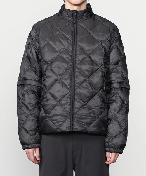 Bshop（ビショップ）の「HIKING PATROL | キルティングダウン 2WAYジップジャケット MEN（ダウンジャケット/コート・メンズ・ブラック系その他/ブラウン系その他・M/L）」の12枚目の写真