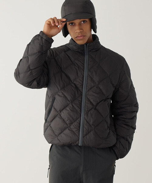 HIKING PATROL | キルティングダウン 2WAYジップジャケット MEN