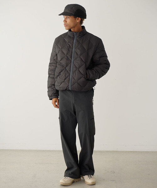 Bshop（ビショップ）の「HIKING PATROL | キルティングダウン 2WAYジップジャケット MEN（ダウンジャケット/コート・メンズ・ブラック系その他/ブラウン系その他・M/L）」の20枚目の写真