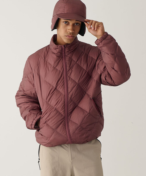 HIKING PATROL | キルティングダウン 2WAYジップジャケット MEN