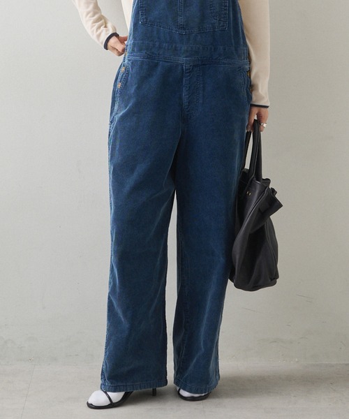 アンリアン　コーデュロイサロペット コーデュロイサロペット（サロペット/オーバーオール）｜PUAL CE CIN