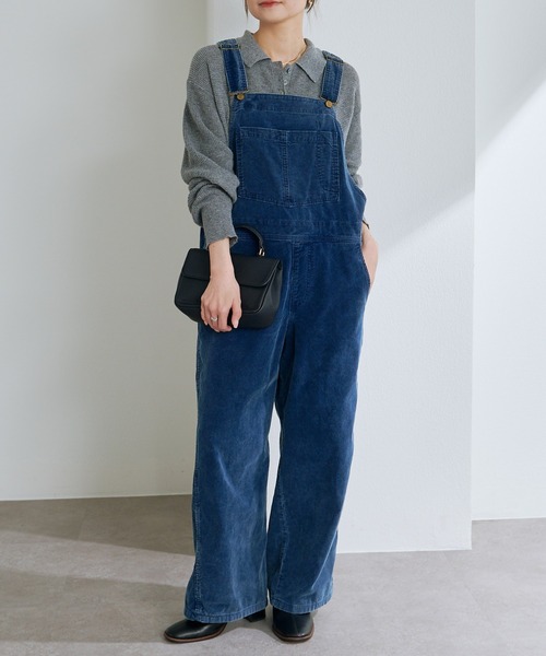 コーデュロイサロペット（サロペット/オーバーオール）｜PUAL CE CIN