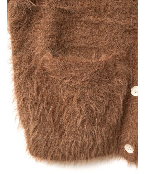 セール】MARMARMAR シャギーニットカーディガン（カーディガン/ボレロ