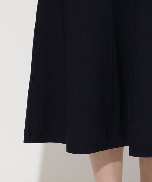 AND COUTURE(アンドクチュール)の「ニットビスチェ風スキッパーワンピース(ワンピース・レディース・ブラック系その他/ブルー系その他・FREE)」の14枚目の写真