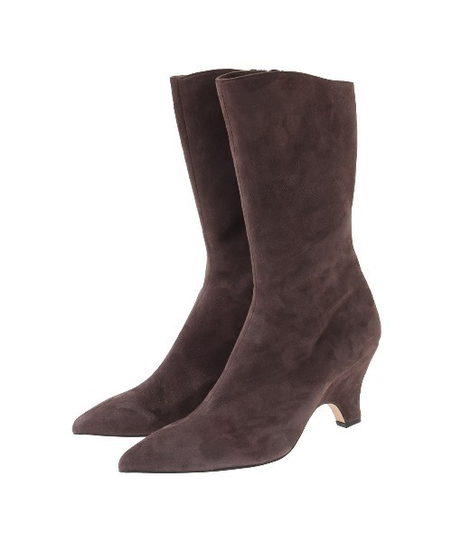 CLANE(クラネ)の「SLIM SUEDE BOOTS(ブーツ・レディース・ブラック/ブラウン・36/37/38)」の8枚目の写真