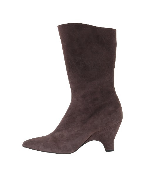 CLANE(クラネ)の「SLIM SUEDE BOOTS(ブーツ・レディース・ブラック/ブラウン・36/37/38)」の9枚目の写真