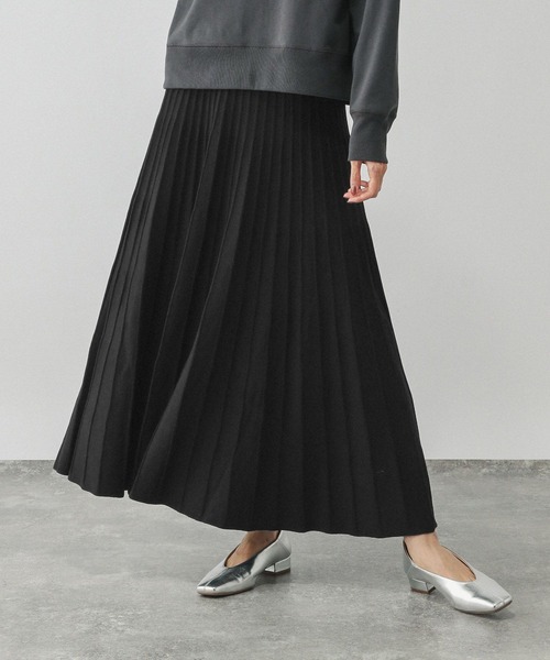 滑らかニットフレアスカート/580745（スカート）｜GLOBAL WORK