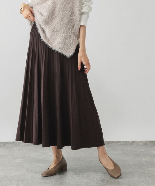 セール】滑らかニットフレアスカート/580745（スカート）｜GLOBAL WORK