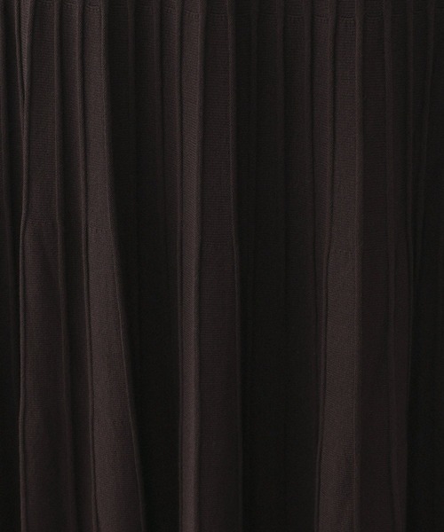 GLOBAL WORK（グローバルワーク）の「滑らかニットフレアスカート/580745（スカート・レディース・ダークブラウン/グレー系その他6/ブラック・REGULAR/SHORT）」の18枚目の写真