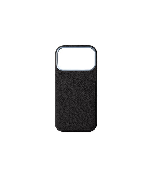 iPhone 17 Pro Max)バックカバーケース シュリンクレザー