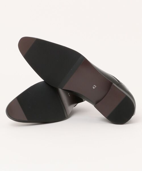 MM/ONE(エムエムワン)の「かかとが踏める 2way アーモンドシルエット レースアップシューズ(ドレスシューズ・メンズ・ブラック/ダークブラウン・40/41/42/43/44/45/46)」の4枚目の写真