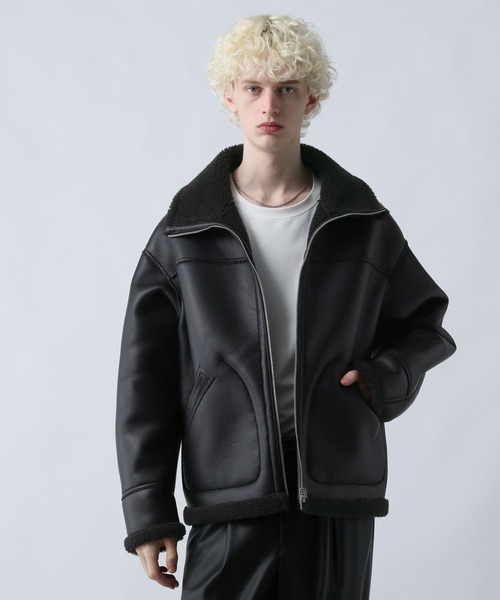 リバーシブルボアブルゾン(HARE)（ブルゾン）｜HARE（ハレ）の