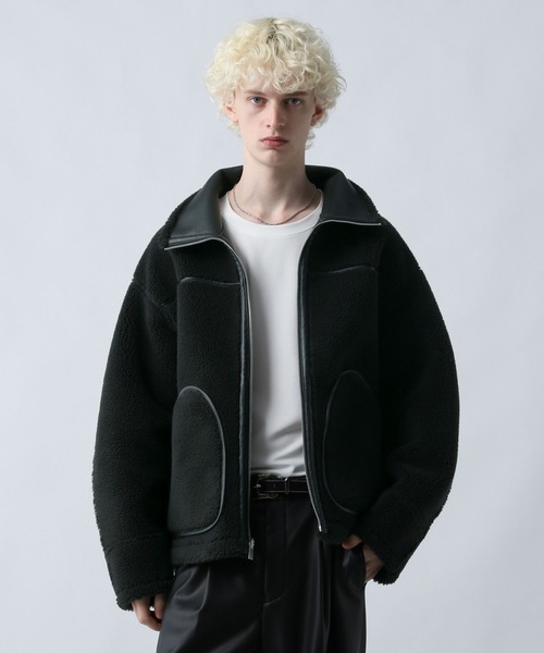 HARE ハレ ブルゾン HARE（ハレ）の「【UNDER GROUND MODE】ZIPデザインブルゾン