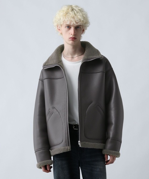 HARE（ハレ）の「リバーシブルボアブルゾン(HARE)（ブルゾン）」 - WEAR