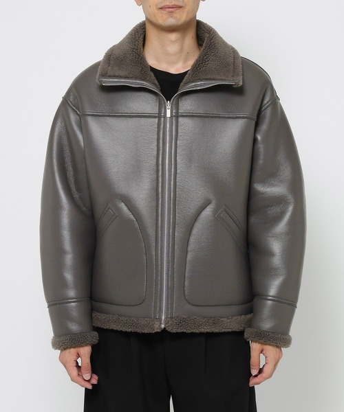 ブルゾン　hare フォームレスレザーブルゾン(HARE)（ブルゾン）｜HARE（ハレ）の