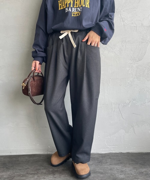 DANTON/ダントン] タック イージーパンツ（その他パンツ