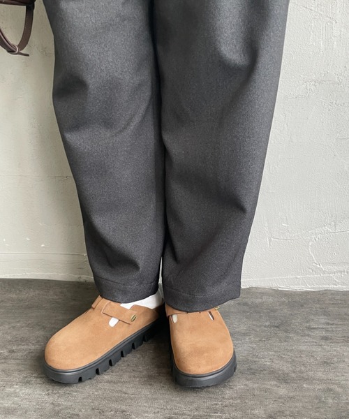 DANTON（ダントン）の「[DANTON/ダントン] タック イージーパンツ（その他パンツ・レディース・グレイッシュベージュ/ダークグレー・36）」の22枚目の写真