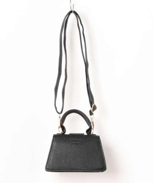 Burner(バーナー)の「【OKUOKU 0909】ミニハンドル付き ショルダーバッグ oku-bag-8-12【RBTS】(ショルダーバッグ・レディース・ブラック・FREE)」の4枚目の写真