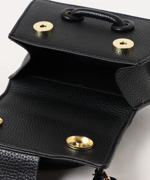 Burner(バーナー)の「【OKUOKU 0909】ミニハンドル付き ショルダーバッグ oku-bag-8-12【RBTS】(ショルダーバッグ・レディース・ブラック・FREE)」の6枚目の写真