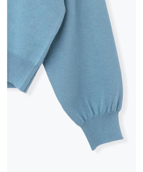 Te chichi TERRASSE（テチチテラス）の「前後2WAY金釦Vネックカーディガン（カーディガン/ボレロ・レディース・レッド/ブラック/ブルー/グレー・F）」の15枚目の写真