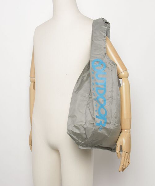 OUTDOOR PRODUCTS（アウトドアプロダクツ）の「OUTDOOR PRODUCTS　エコバッグ（エコバッグ/サブバッグ・レディース・ブラック/オレンジ/マスタード/ネイビー/カーキ・FREE）」の13枚目の写真