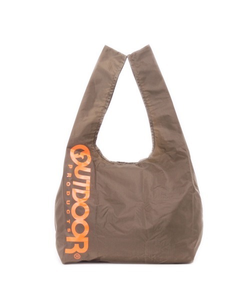 OUTDOOR PRODUCTS（アウトドアプロダクツ）の「OUTDOOR PRODUCTS　エコバッグ（エコバッグ/サブバッグ・レディース・ブラック/オレンジ/マスタード/ネイビー/カーキ・FREE）」の2枚目の写真