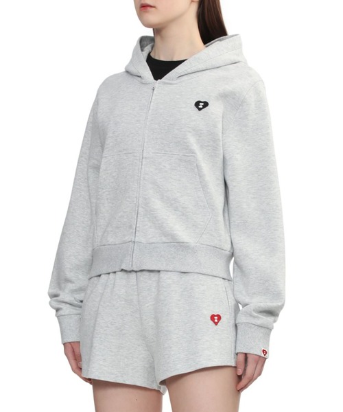 HEART BADGE HOODED ZIP UP SWEATER（パーカー）｜A BATHING APE（ア