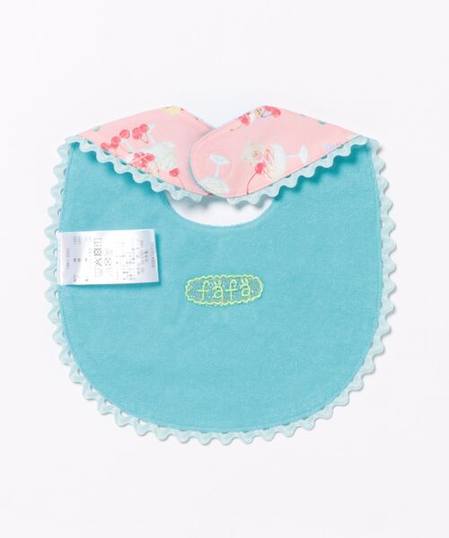 fafa（フェフェ）の「MILLO | ビブ（スタイ/よだれかけ・キッズ・サーモンピンク・FREE）」の5枚目の写真