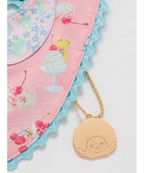 fafa（フェフェ）の「MILLO | ビブ（スタイ/よだれかけ・キッズ・サーモンピンク・FREE）」の3枚目の写真