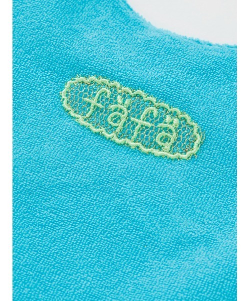 fafa（フェフェ）の「MILLO | ビブ（スタイ/よだれかけ・キッズ・サーモンピンク・FREE）」の4枚目の写真