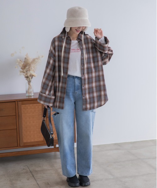 polcadot(ポルカドット)の「ボア イヤーマフバケットハット(ハット・レディース・アイボリー/ブラック/ベージュ・FREE)」の22枚目の写真