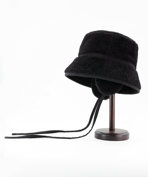 セール】ボア イヤーマフバケットハット（ハット）｜polcadot（ポルカ