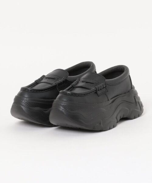 CONVERSE(コンバース)の「【CONVERSE/コンバース】オールスター シティハイク ローファー/ALL STAR CITYHIKE LOAFER(スニーカー・レディース・ブラック×ブラック/ブラック・4.5inch/5inch/5.5inch/4inch)」の2枚目の写真