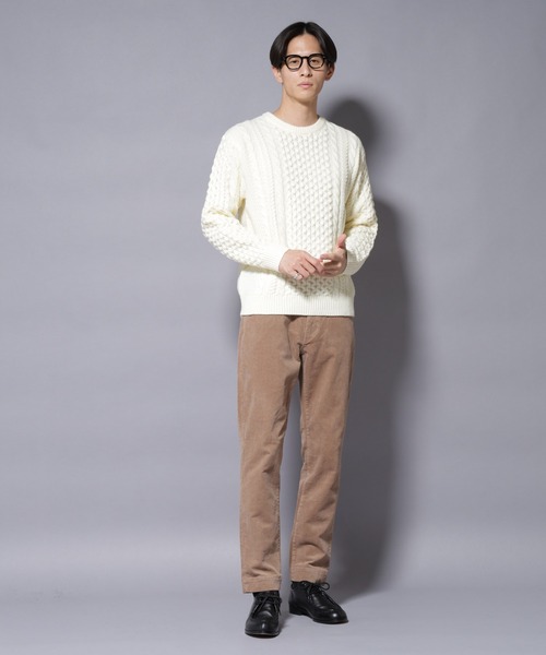 NANO universe(ナノユニバース)の「ストレッチコーデユロイ5Pパンツ(その他パンツ・メンズ・ブラック/グレー系その他4・S/M/L/XL)」の6枚目の写真