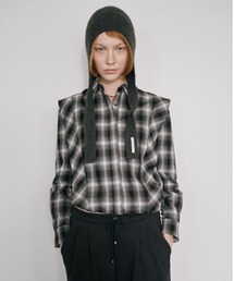 Niger check shirt ニジュールチェックシャツ