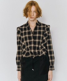 Niger check shirt ニジュールチェックシャツ