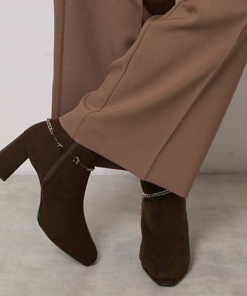 セール】チェーンベルト2WAYショートブーツ（ブーツ）｜ESPERANZA