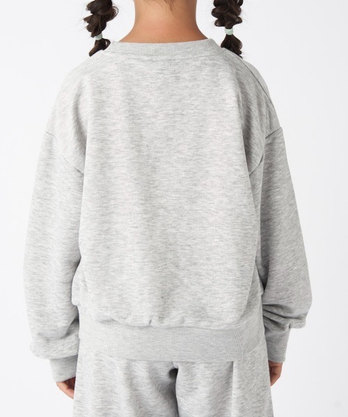 FILA（フィラ）の「クルーネックスウェット（スウェット・キッズ・ブラック/杢グレー・130/140/150/160）」の20枚目の写真