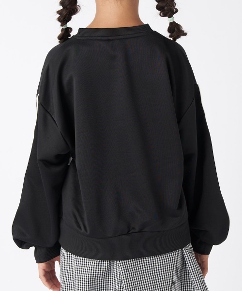 FILA（フィラ）の「クルーネックスウェット（スウェット・キッズ・ブラック/杢グレー・130/140/150/160）」の10枚目の写真