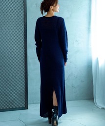 AJUGA. | モヘヤタッチ 2WAYロングカーディガンワンピース(ワンピース)