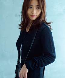 AJUGA. | モヘヤタッチ 2WAYロングカーディガンワンピース(ワンピース)