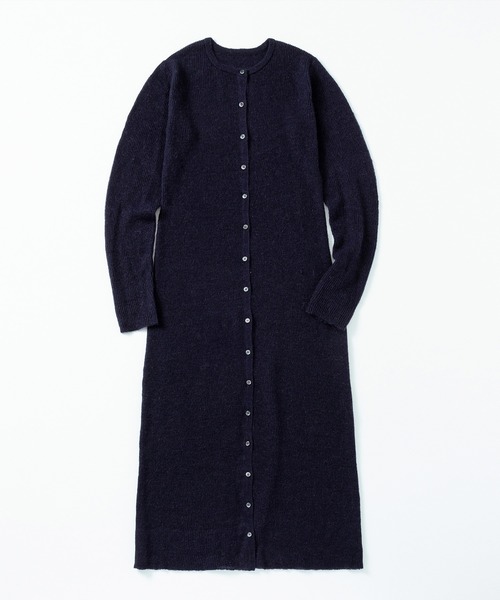 AJUGA.（アジュガ）の「モヘヤタッチ 2WAYロングカーディガンワンピース（ワンピース・レディース・ブラック/ネイビー・FREE）」の7枚目の写真