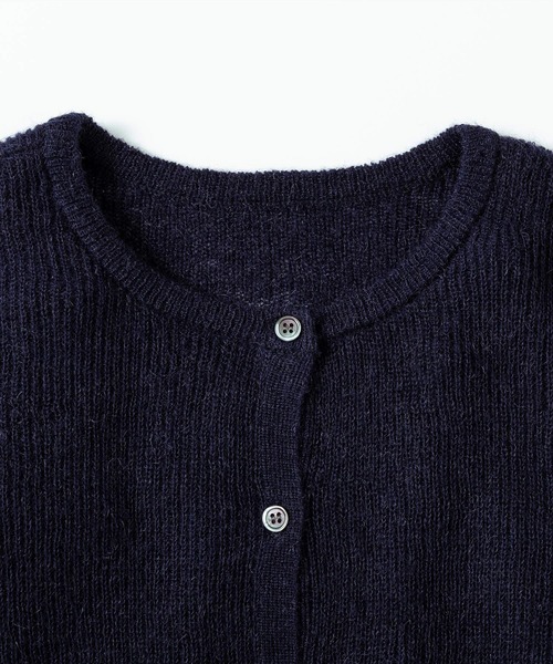 AJUGA.（アジュガ）の「モヘヤタッチ 2WAYロングカーディガンワンピース（ワンピース・レディース・ブラック/ネイビー・FREE）」の9枚目の写真