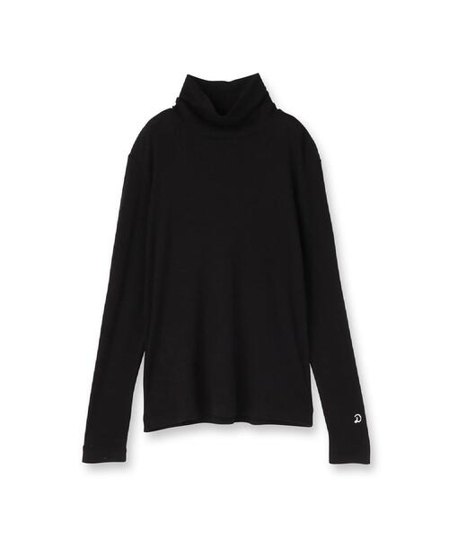 DRESSTERIOR(ドレステリア)の「【インナー使いに最適/しっとり暖かな吸湿発熱素材】タートルネックプルオーバー(Tシャツ/カットソー・レディース・ピンク/ホワイト/ブラック・34/36/38)」の8枚目の写真
